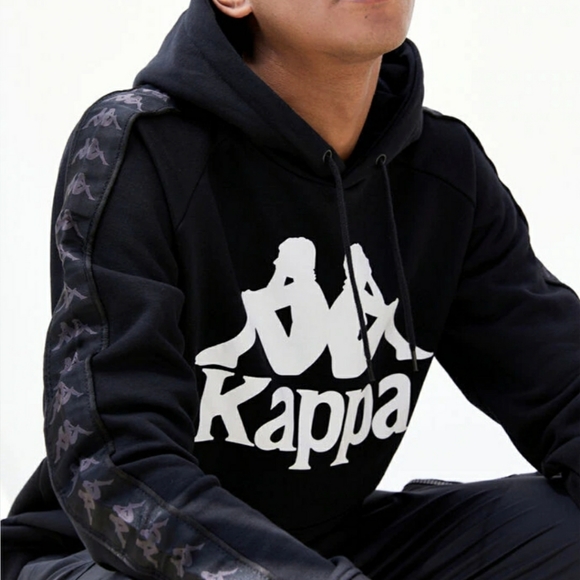 kappa authentic hurtado pullover hoodie